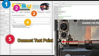 Huawei P20 PRO CLTL29 FRP Bypass  Test Point [upl. by Nongim693]