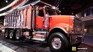 2018 International HX 520 Dump Truck  Walkaround  2017 NACV Show Atlanta [upl. by Onavlis]