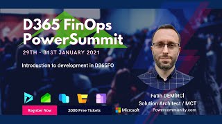 Introduction to development in D365FO  FinOps 2021 [upl. by Helene961]