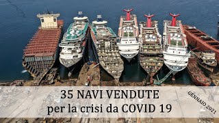 35 NAVI VENDUTE per la crisi da COVID 19 [upl. by Annitsirhc]