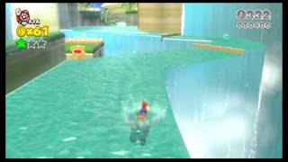 Super Mario 3D World  W14 Plessies Plunging Falls [upl. by Yorgen]