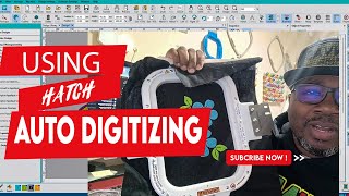 Auto Digitizing Mastery with Jamel Hatch Embroidery Digitizer 3 Tutorial  Canvas Apparel Insights [upl. by Ateekan]