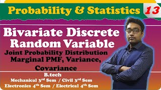 BIVARIATES Discrete Random Variable JOINT PMF  Probability amp Statistics By Aditya Sir [upl. by Eilrac]