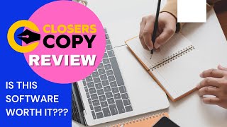 Closers Copy How to use this new copywriting tool to create unlimited content [upl. by Enyrhtac257]