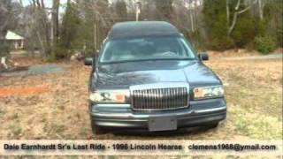 Dale Earnhardt Sr Hearse Last Ride [upl. by Areikahs]