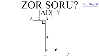 Geometri Soru Çözümü  Üçgende Benzerlik geometri geometrisoruçözümü ayt tyt dgs kpss ales [upl. by Naihtsirc]