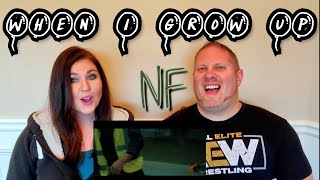 NF  When I Grow Up REACTION [upl. by Yleme339]