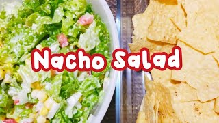 TRENDING NACHO SALADVEGETABLES SALAD mamshieliz [upl. by Dukey177]