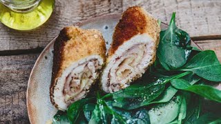 La recette  le cordon bleu au jambon de Bayonne [upl. by Wivina]