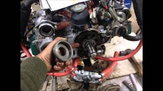 Rotax 912 starting kickback with faulty sprag clutch [upl. by Hnil450]