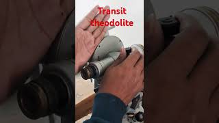 Transit theodolite part 2trending viralshort viralvideo trendingshorts rrb [upl. by Eivets]