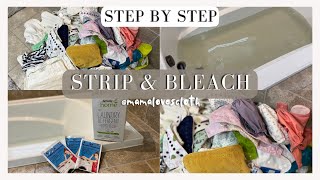 HOW TO STRIP CLOTH DIAPERS [upl. by Sibelle]