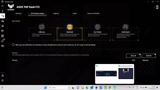 How to fix Armoury Crate application missing GPU power saving tab issue in ASUS gaming PCs shorts [upl. by Assirok]