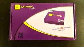 Jynxbox Live  IPTV Box  Unboxing amp Setup [upl. by Harmony145]