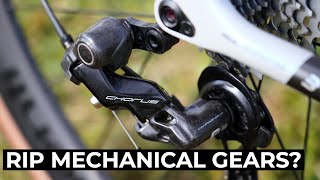 With electronics taking over is it time to switch from Shimano and SRAM Campagnolo Chorus review [upl. by Ginsburg]