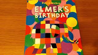 Elmers Birthday  Elmer the Elephant Story Book Read Aloud [upl. by Assital943]