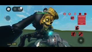 roblox gameplay mobile Garry mod beast bendy vs sans overpower attack 🔥😱 [upl. by Yromem]