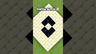 Portal Glitch 🤯minecraft gaming viral like shorts subscribe portal glitch funny youtube [upl. by Sello]