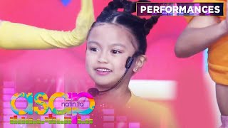 Imogens cute performance of quotDalandan Shakequot  ASAP Natin ’To [upl. by Eyot]