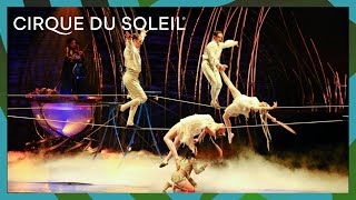 Mastering balance and poise with Amalunas Tightwire Act  Cirque du Soleil [upl. by Aitnahc]