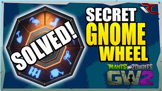 Solving the Secret Gold Gnome Wheel  Plants vs Zombies Garden Warfare 2  Secret Wheel Combination [upl. by Joice]