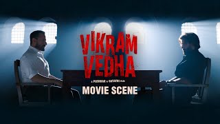 Game Kya Hai Tumhara 😎  Vikram Vedha  Movie Scene [upl. by Nilesoy]