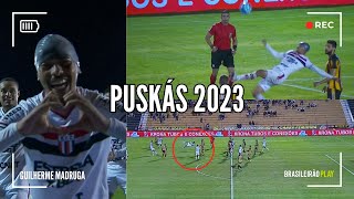 EL PUSKAS SE VA PARA BRASIL  GUILHERME MADRUGA  FIFA PUSKAS AWARD 2023  GOL CON RELATO ORIGINAL [upl. by Hteboj]