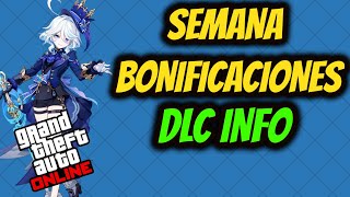 NUEVA ACTUALIZACION SEMANAL GTA 5 ONLINE HOY NUEVO DLC INFO SEMANA DE BONIFICACIONES 20023 PS4 [upl. by Neehcas]