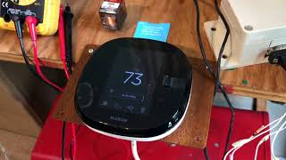 Tim’s RV Tips 10  Relay box to use Ecobee4 Thermostat in an RV  July 6 2018 [upl. by Ignacius]