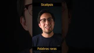 Sicalipsis ortografia español gramatica profesor latinismos palabrasraras lengua [upl. by Muncey]