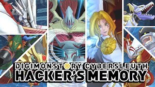 Digimon Story  Cyber Sleuth Hackers Memory  All Ultimate Digimon Special Attacks amp Victory Poses [upl. by Perkoff]