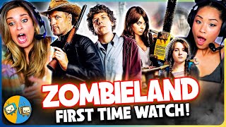 ZOMBIELAND 2009 Movie Reaction  First Time Watch  Emma Stone  Jesse Eisenberg  Woody Harrelson [upl. by Lobell]