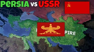 PERSIAN EMPIRE VS SOVIET UNION  Hoi4 Timelapse [upl. by Anotyal624]