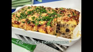 Zapiekanka ziemniaczana [upl. by Aihtennek]