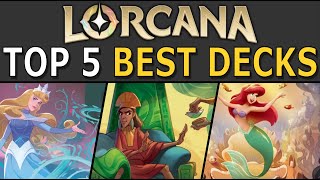 A DEEP DIVE Into The Top 5 Lorcana Meta Decks Right Now [upl. by Shaughn]