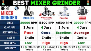 5 Best Mixer Grinder in India 2024  Best Mixer Grinder 2024  Best Mixer Grinder juicer India [upl. by Aural]