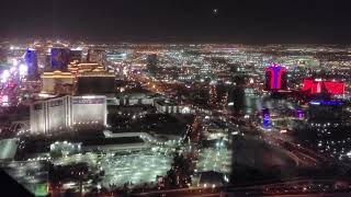 Las Vegas Strip Nighttime Flyover in a Helicopter [upl. by Alohcin157]