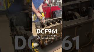 Dewalt DCF961 testing and comparing normal deep impact sockets to weighted impact sockets dewalt [upl. by Kcin619]