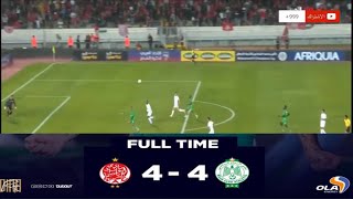 Raja vs wydad goals 44 historical comeback🔥🔥 moroccan derby 23112019 [upl. by Nerret]