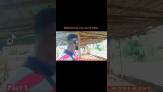 Kwarteng Stopping Church In B A youtubeshorts kids viralvideo [upl. by Matronna418]