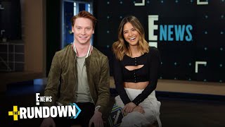 Calum Worthy on Playing quotThe Actsquot Nick Godejohn  The Rundown  E News [upl. by Selohcin]