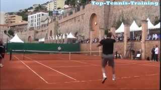 Ferrer Vs Berdych Court Level Part 2 [upl. by Ihab]