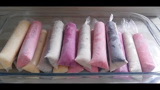 Como fazer Geladinho Delicioso Gelinho Sacolé Dindin chupchup [upl. by Idette325]