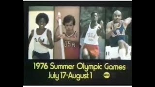 Summer Olympics Track amp Field Promo ABC 1976 [upl. by Ingvar733]