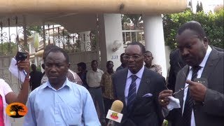 Arthème AHOOMEYZUNU sadresse aux étudiants  toujours des promesses sans convaincre 08052013 [upl. by Eihctir]