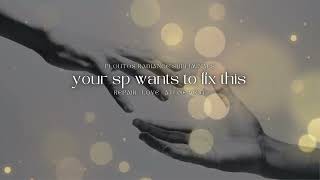 your sp wants to fix this ✨ subliminal for repair love  atonement warning highly effective [upl. by Casey]