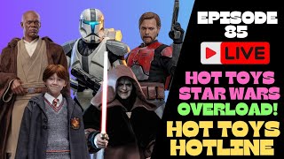 Hot Toys Hotline 85  STAR WARS FIGURES GALORE More Incoming What Happened To Poor Batman [upl. by Odidnac]