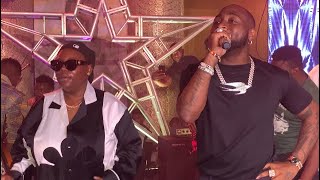 Watch how Teni and Davido shut down Emoney’s 40th birthday party with “FOR YOU” performance [upl. by Jenness817]