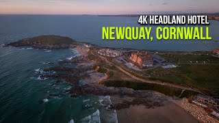 4K  Headland Hotel  Fistral Beach Newquay Cornwall [upl. by Petulia760]