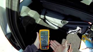 How to Test a Rear Window Defroster Grid With The Fluke 233 [upl. by Digirb778]